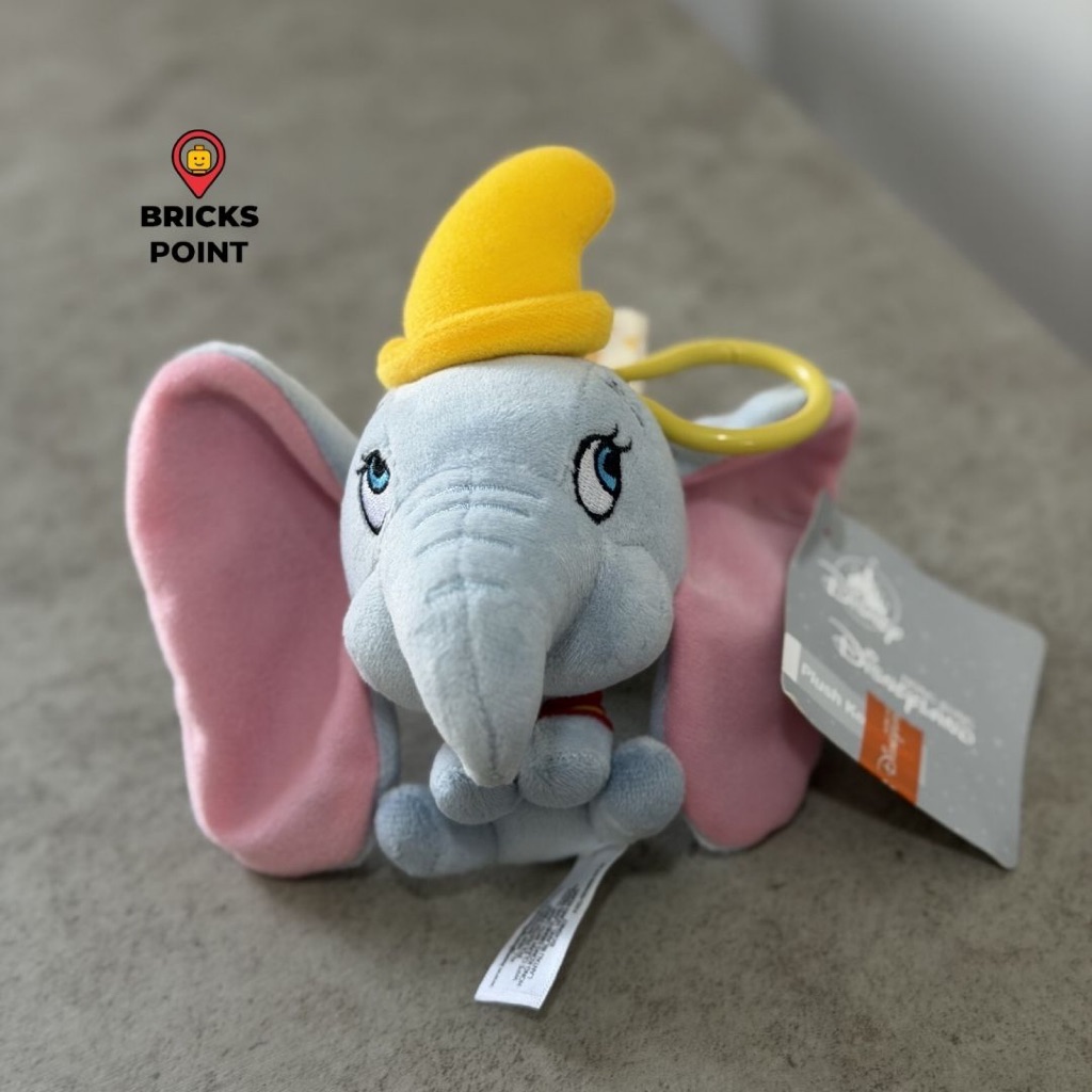 DISNEY DUMBO PLUSH PENDANT ORIGINAL FROM HONGKONG DISNEYLAND