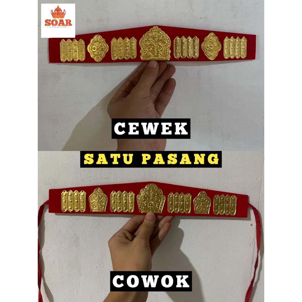 Sortali Ikat Kepala Adat Batak Dewasa - Sortali Batak