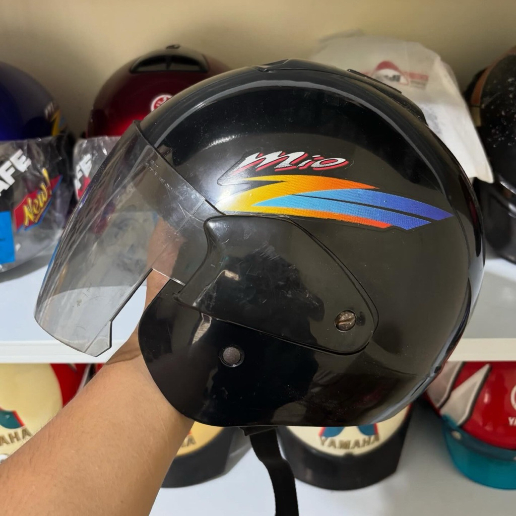 HELM LAWAS, JADUL, KLASIK YAMAHA MIO SPORTY ORIGINAL