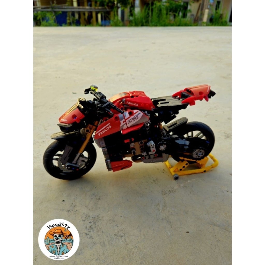 Panlos Block Motor Trail — Bekas Original