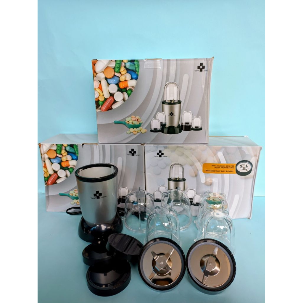 Blender obat terbaru sistem double rotary merk mcc garansi 1 tahun dan sercive