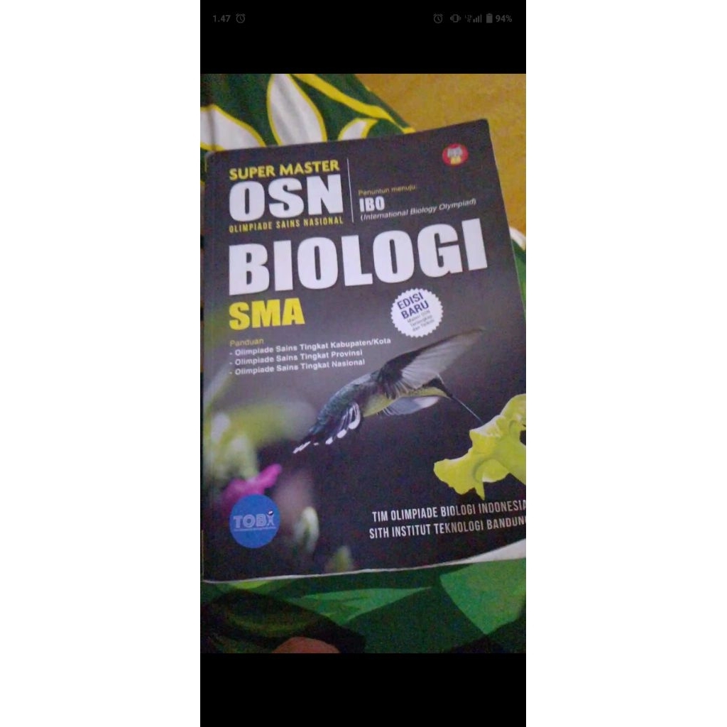 PRELOVED BUKU OSN BIOLOGI SUPER MASTER EDISI TERBARU