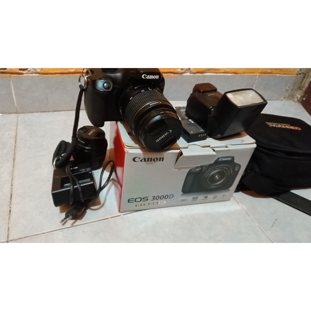 kamera Canon 3000d