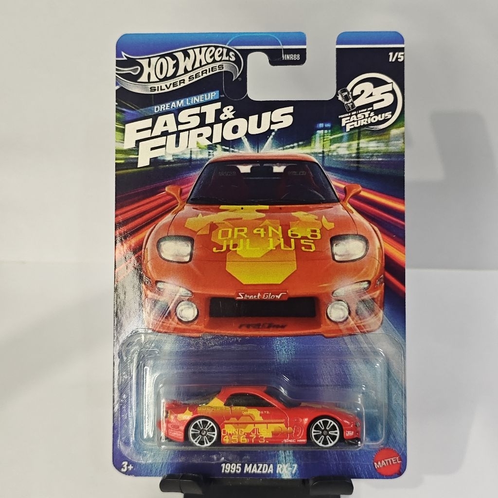 Hasil Custom Hot Wheels '95 Mazda RX-7 Julius Fast Furious Dream Lineup