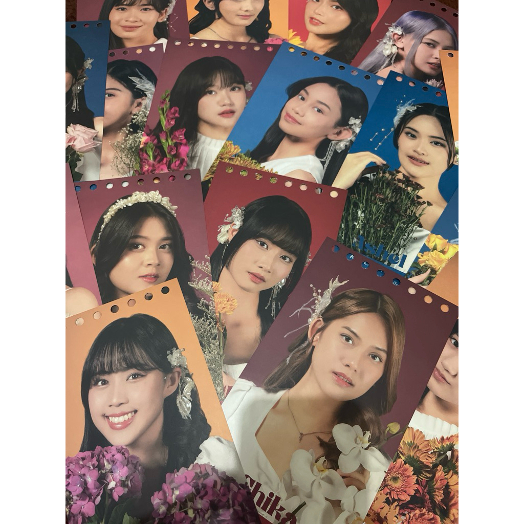 lembaran kalender flowerfull jkt48