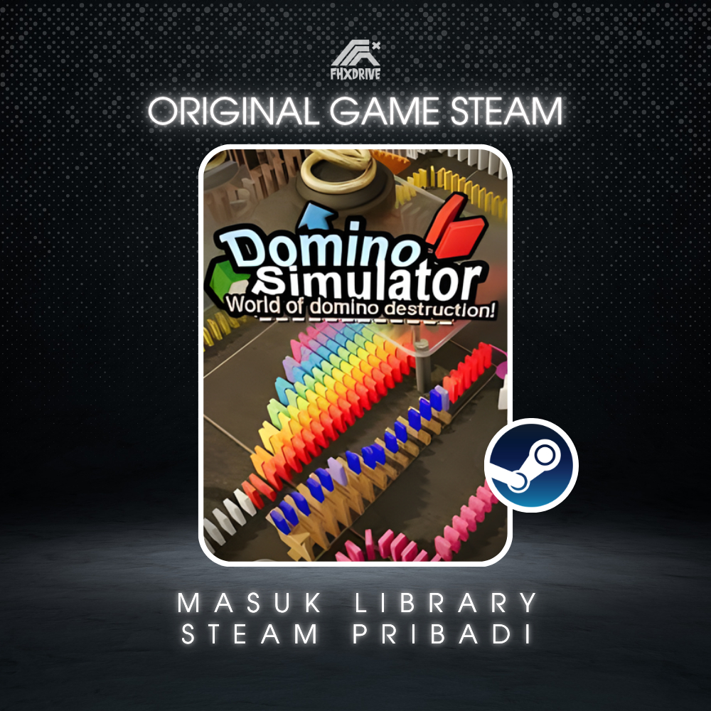 DOMINO SIMULATOR | MASUK KE LIBRARY AKUN PRIBADI | GAME PC WINDOWS