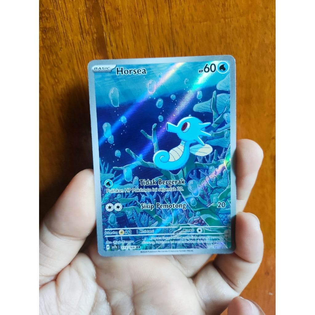 Kartu Pokemon Horsea AR