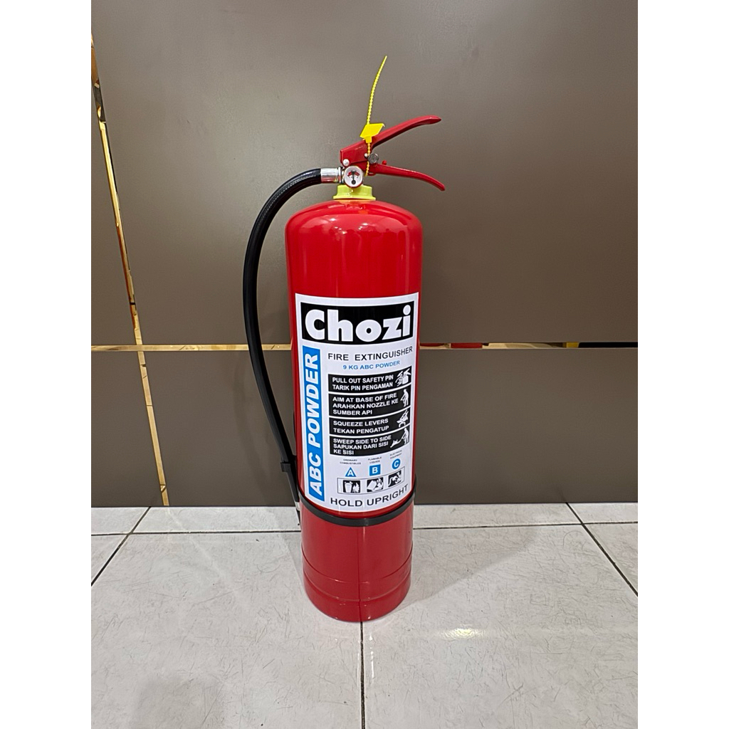 APAR 9kg ABC POWDER FIRE EXTINGUISHER COMPLETE ISI
