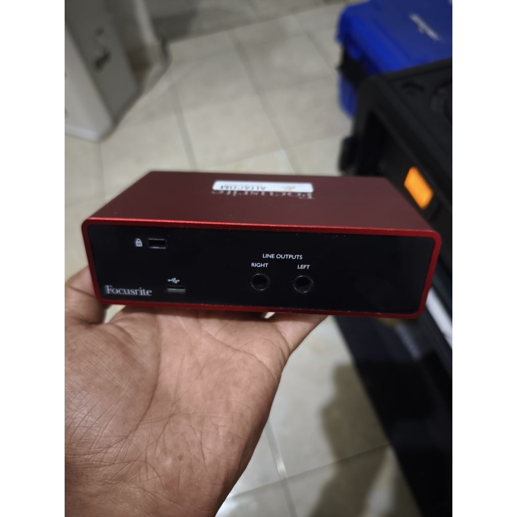Focusrite scarlet solo gen 3