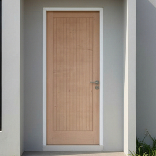 Daun Pintu Kayu Minimalis Meranti/Pintu Kamar/Pintu Kayu