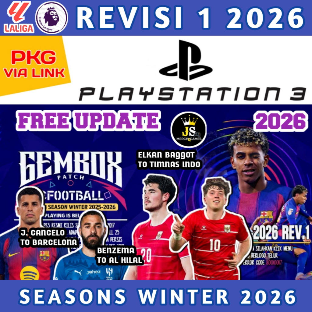 ( TERBARU REV 1 ) VIA LINK GAMEBOX ( GMBX ) PATCH SEASON WINTER FULL UPDATE TRANSFER TERBARU 2026 PS