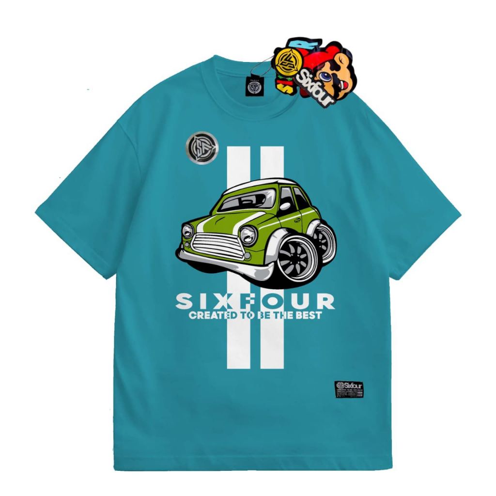 Kaos distro anak cowok mobil tosca