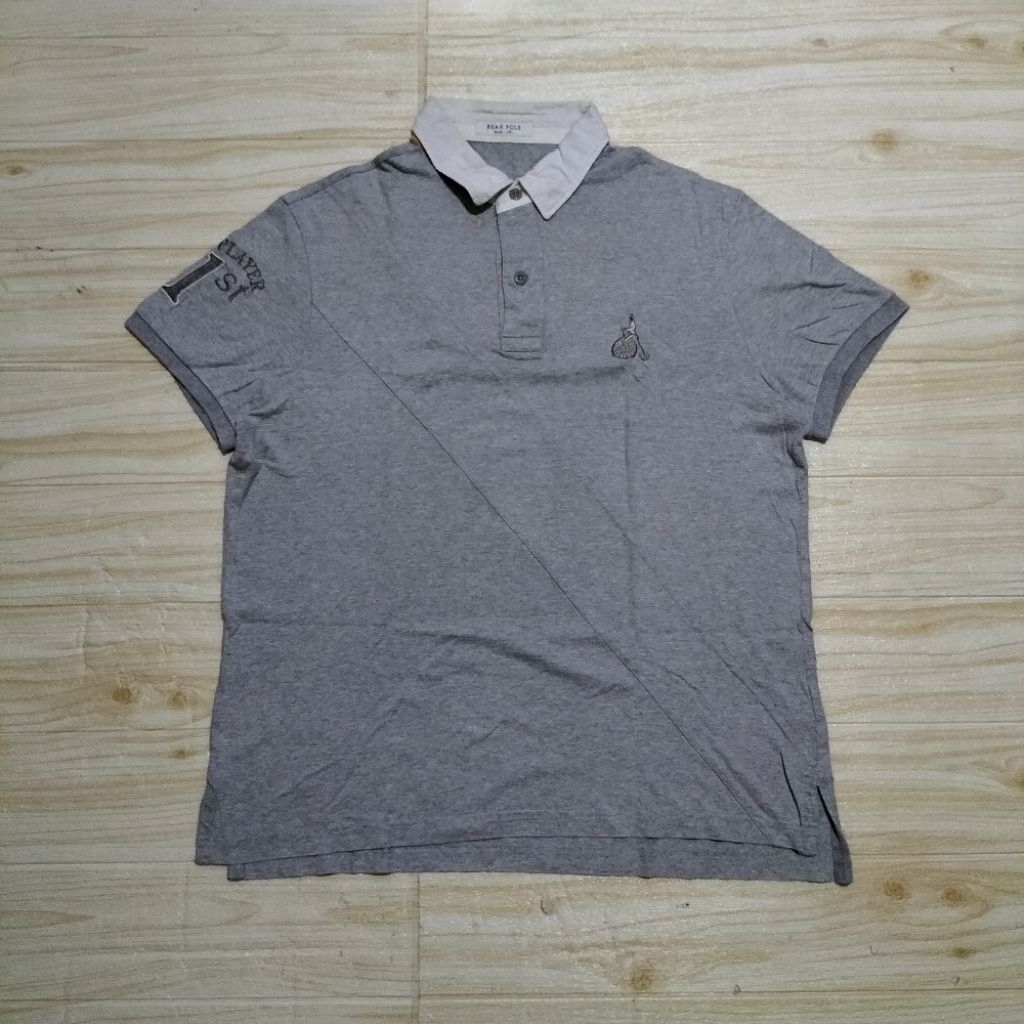 835. Polo shirt kaos  BEAN POLE  Size L  LD112