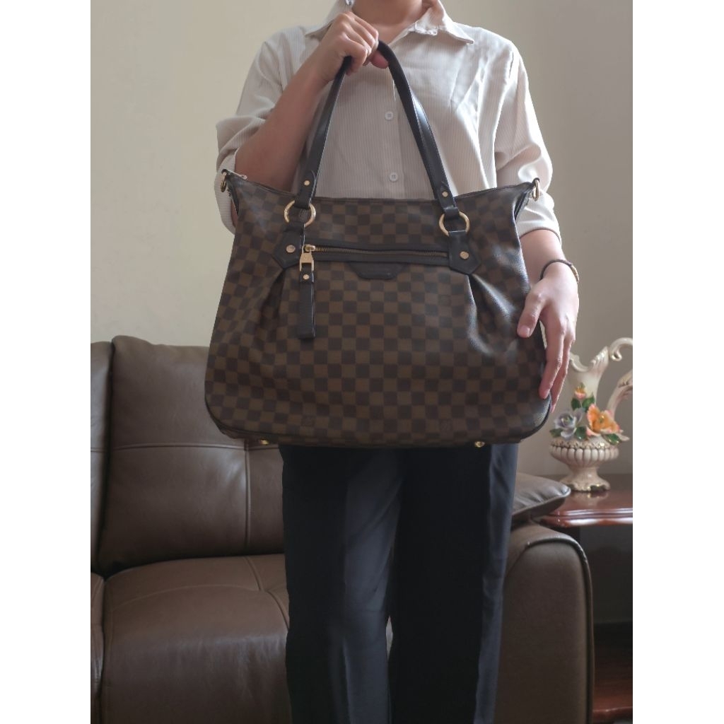 Tas LV Damier Ebene Evora (Preloved/Second)