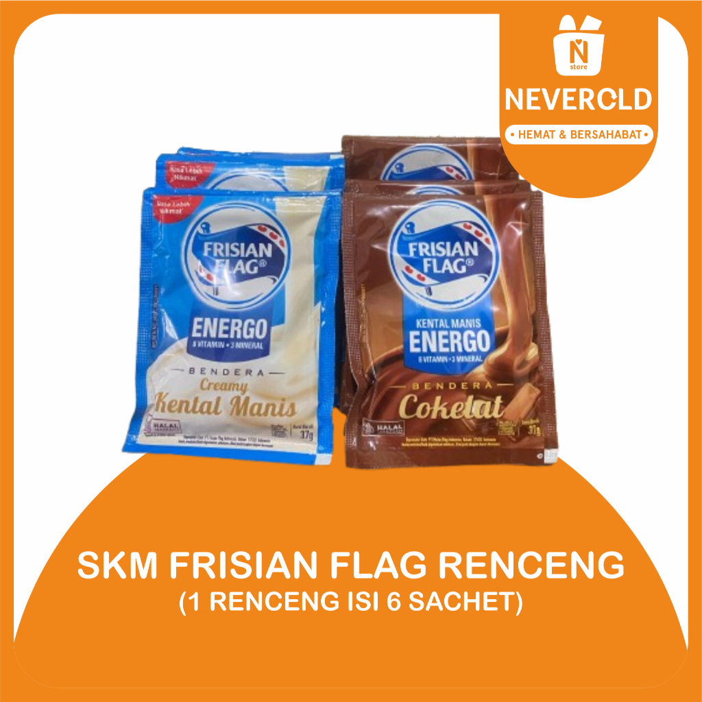 Susu Kental Manis Frisian Flag Sachet 1 Renceng 6 Sachet