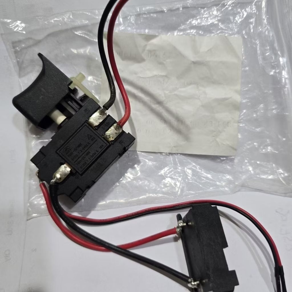 SWITCH DOLIZ BD 618 SAKLAR ONOFF MESIN BOR CORDLESS BOR BATERAI BATTERY DOLIZ BD618 ORIGINAL
