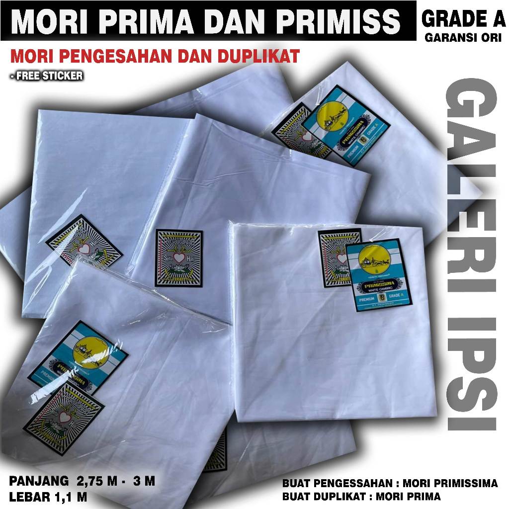 MORI DUPLIKAT PRIMISIMA sabuk mori primisima murah mori duplikat psht primisima original