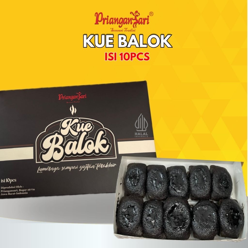 KUE BALOK COKLAT LUMER ISI 10PCS