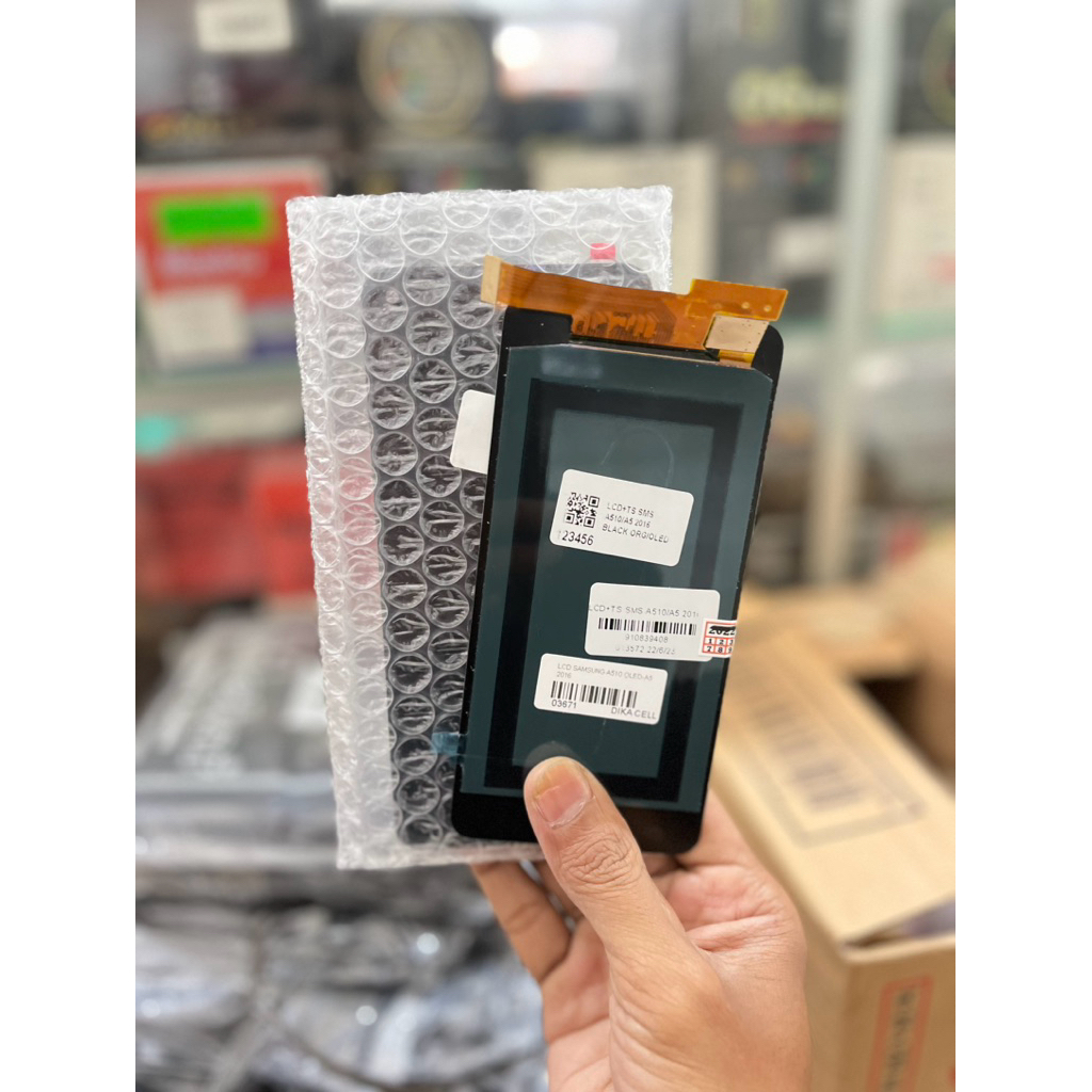 LCD OLED 1:1 SAMSUNG GALAXY A5 2016 / A510 ORG NO MERK ORIGINAL BERGARANSI TERMURAH