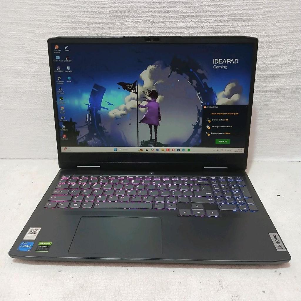 Lenovo ideapad gaming 3 15lah7 i5 12500h ram 8gb ssd 512 rtx3050