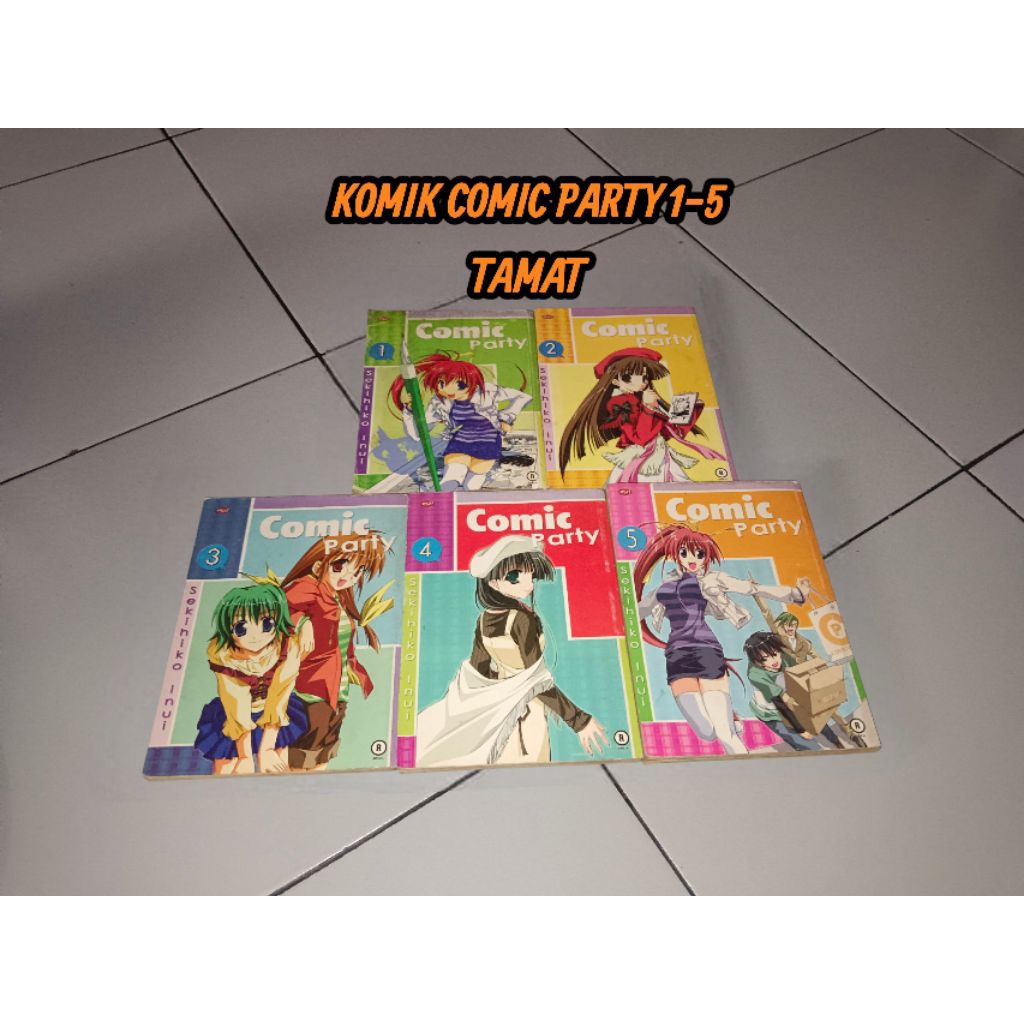 KOMIK COMIC PARTY 1-5 TAMAT