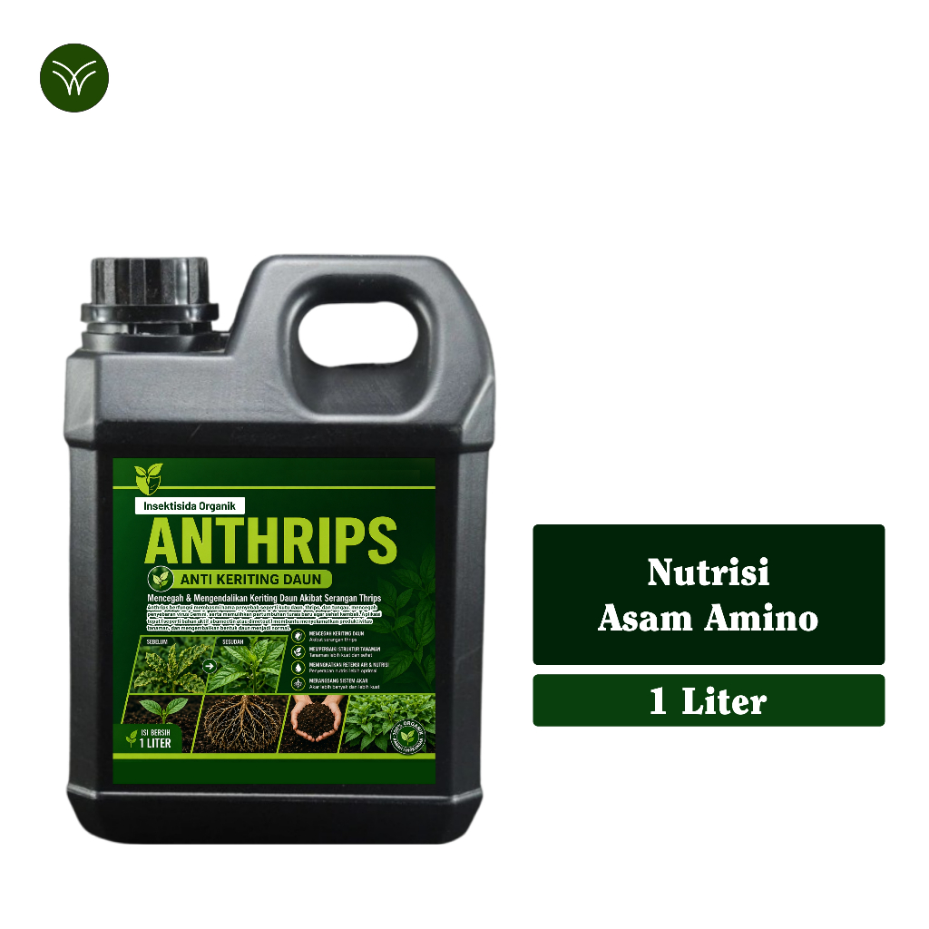 Anthrips Obat Keriting Daun Tanaman Cabai 1 Liter Anti Kriting Cabe Thrips Jamur Kutu Ulat