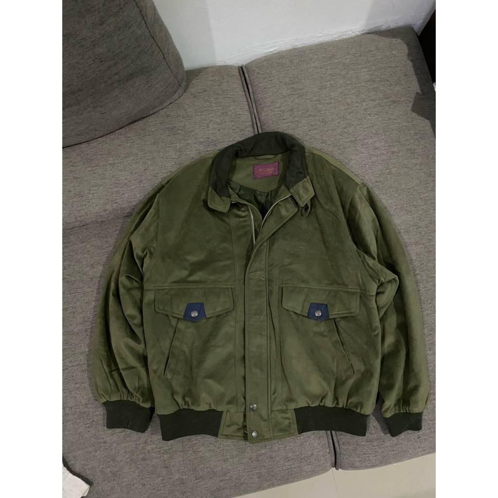 Flight Jacket Harrington Suede Exceed