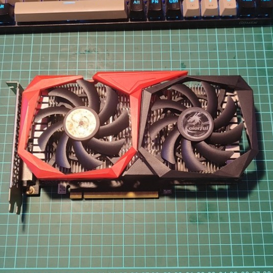 VGA Colorful GTX 1650 4GB GDDR6 Dual Fan Mantap adem NVIDIA Geforce GPU