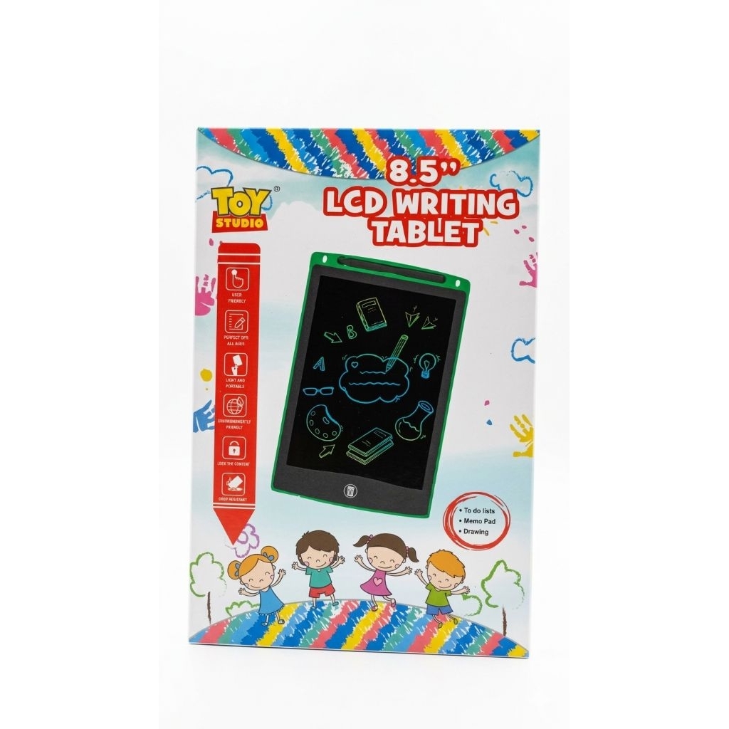 mainan LCD writing tablet, gores tablet, mainan gores tablet