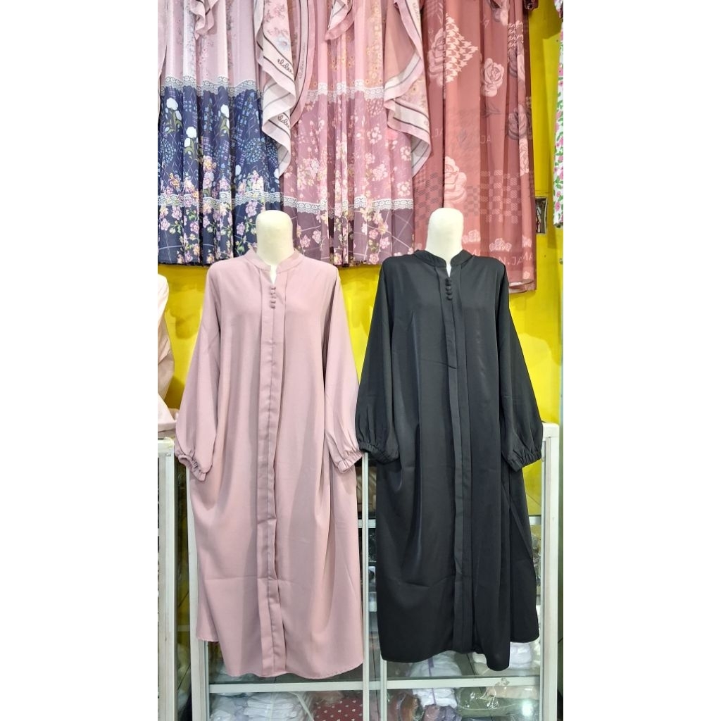 Gamis Wanita | Gamis Simple | Gamis Kekinian | Gamis Semi Midi