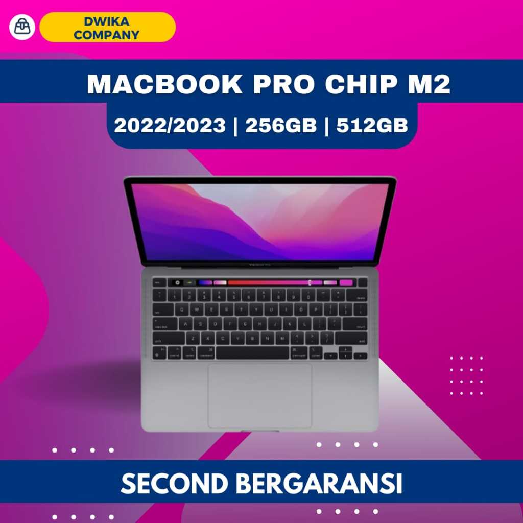 SECOND Macbook Pro M2 Pro M2 Max 2023 13 Inch, 14 Inch, 15 inch 256GB 512GB 1TB Warranty