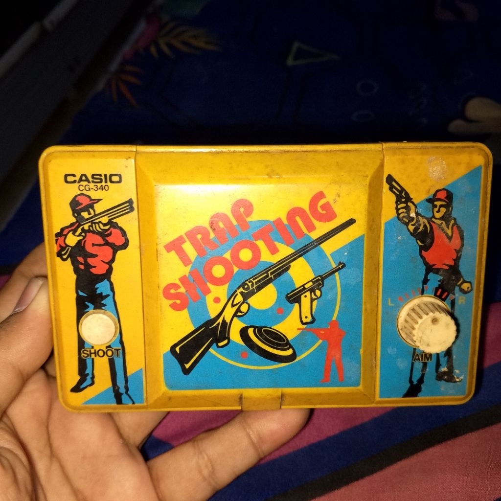 GAME TRAP SHOOTING CASIO 1986 MADE IN JAPAN