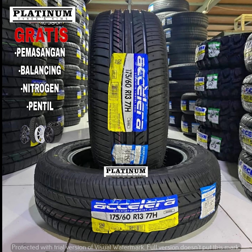 JUAL BAN ACCELERA GAMMA 175 60 R13 II READY BAN 175/60 R13 ACCELERA GAMMA