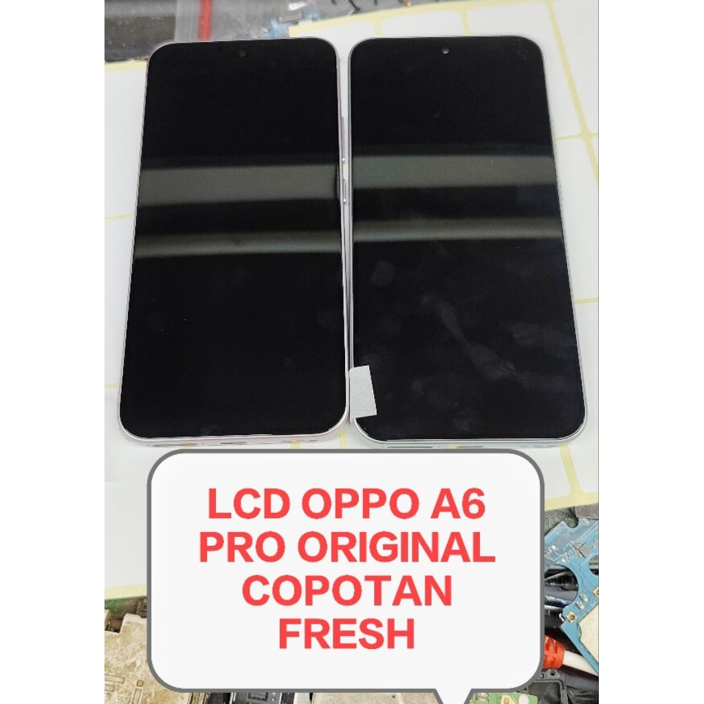 Lcd oppo a6 pro 4g/5g original copotan plus fream tested