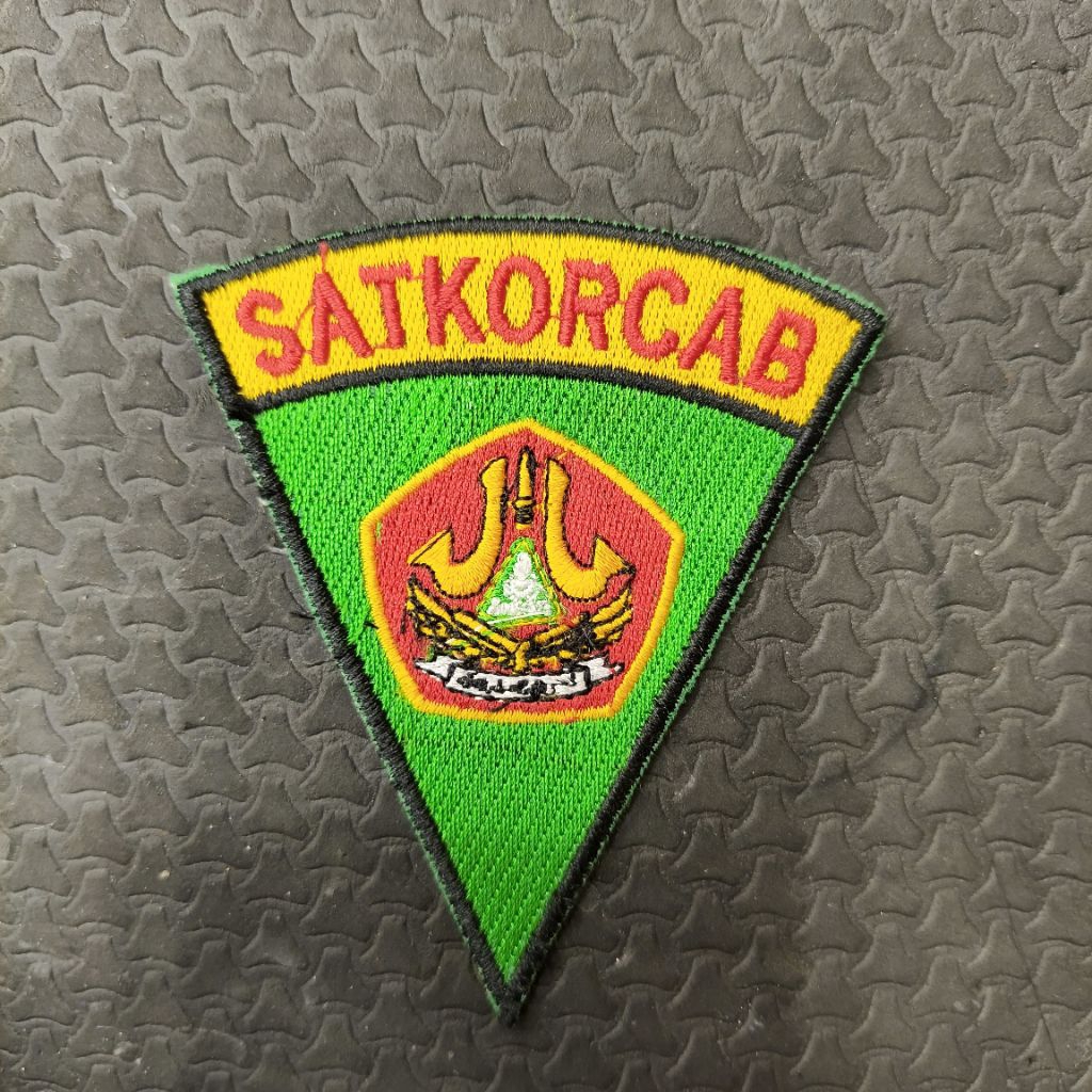 Logo Bordir Satkorcab Banser / Logo Satkorcab Banser / Bordir Logo Satkorcab Banser / Bordir Satkorc