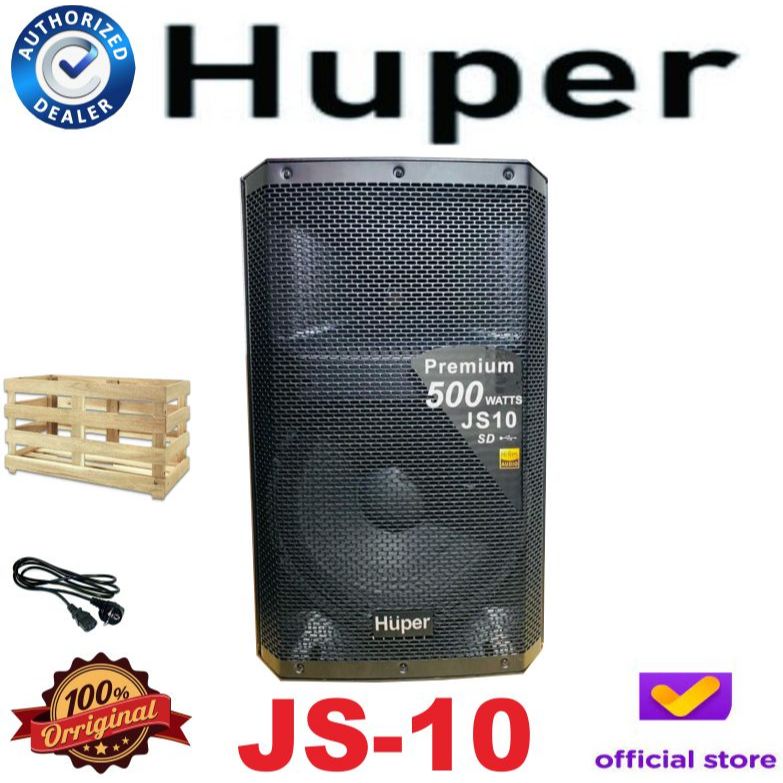 Huper JS10 15-Inch Speaker Aktif Huper JS-10 Original