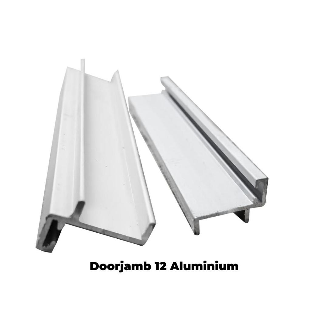 Door Jamb Aluminium Cubicle Panjang 6 Meter Harga Per Batang Untuk Triplek, MDF Phenolic PVC Board P