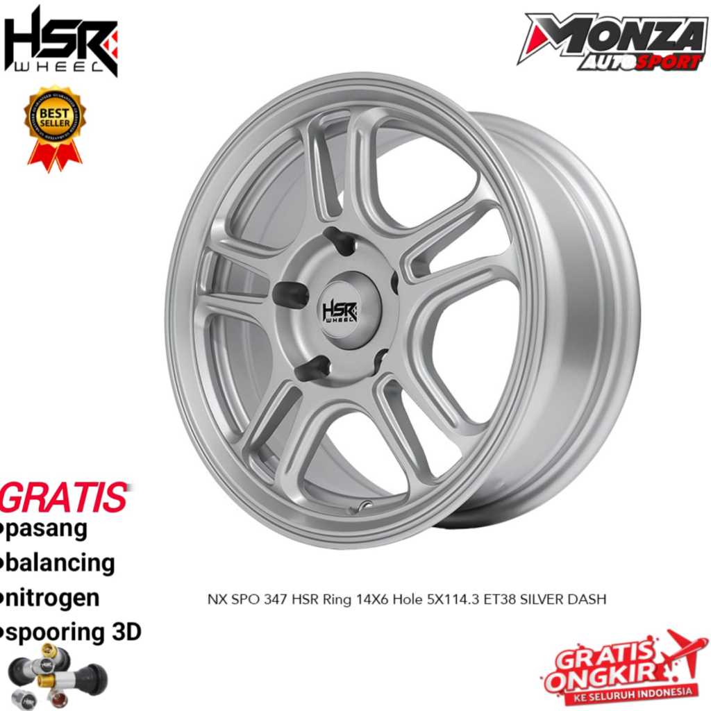 Velg mobil ring 14 untuk Granmax Luxio L300 New Carry Apv Dll HSR Nx Spo