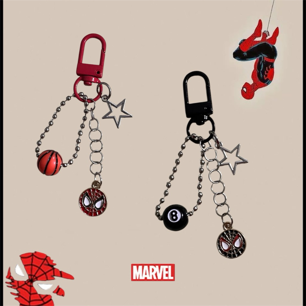 keychain spiderman|diy spiderman|gantungan kunci spiderman