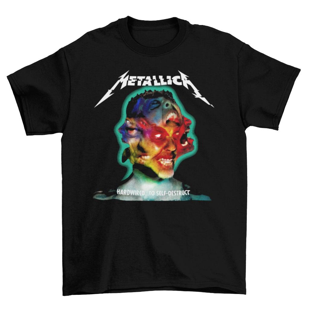 Tomoinc Kaos Band Metallica - Hardwired to Black
