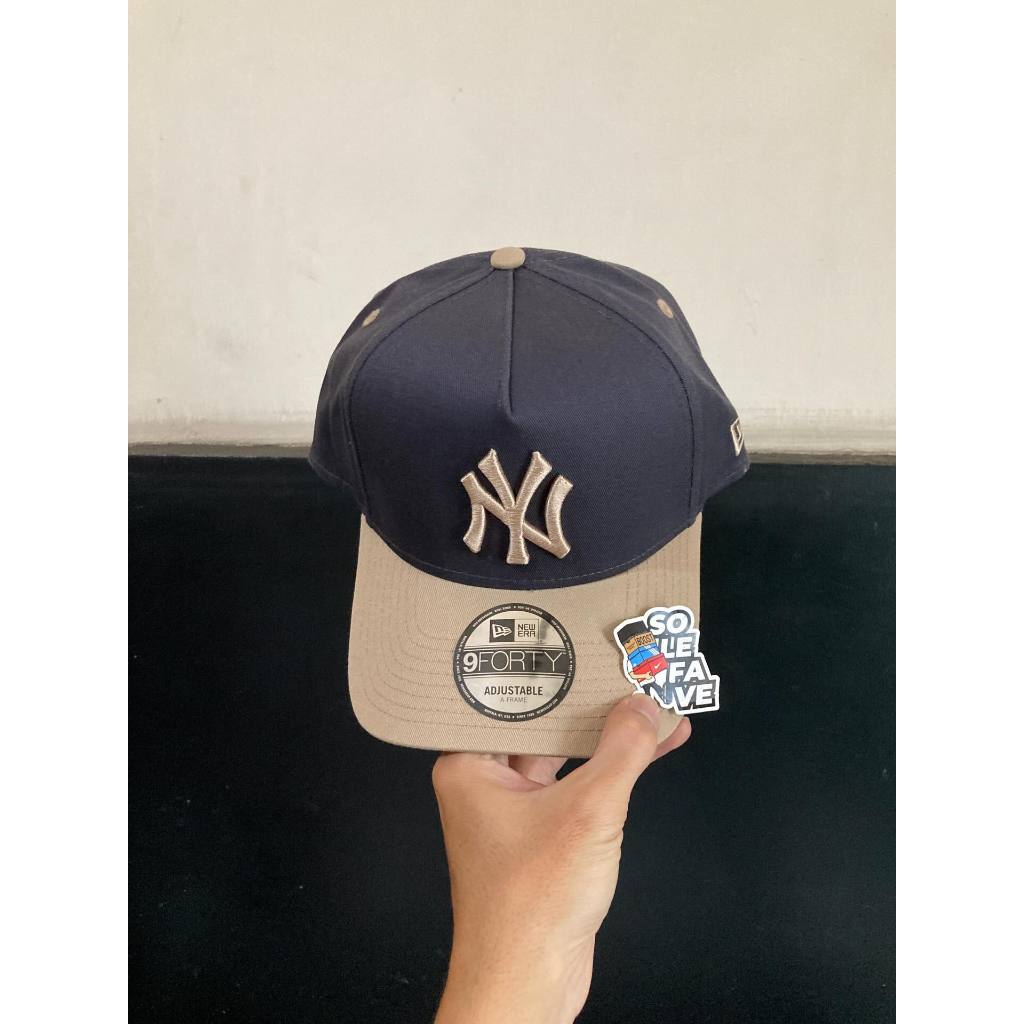 TOPI NEW ERA 940AF X MLB NY YANKEES Q124 SNAPBACK Midnight Dessert ORIGINAL NO BOX