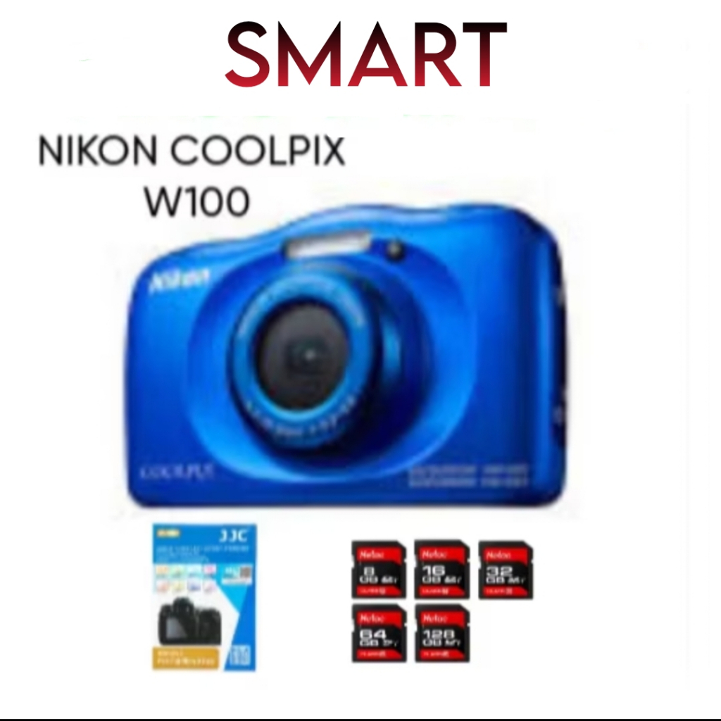 NIKON COOLPIX W100 UNDERWATER CAMERA
