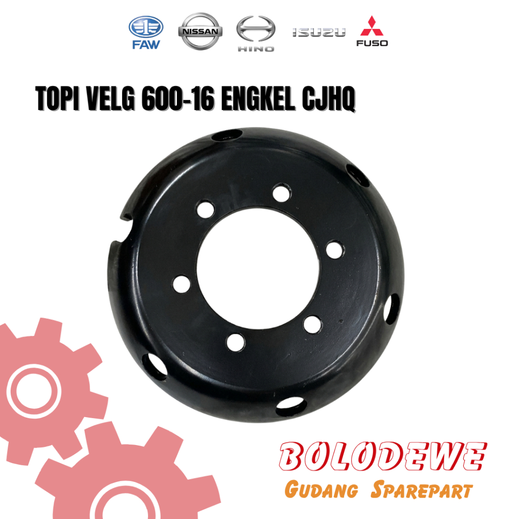 TOPI VELG 600-16 ENGKEL RUBAHAN MERK CJHQ