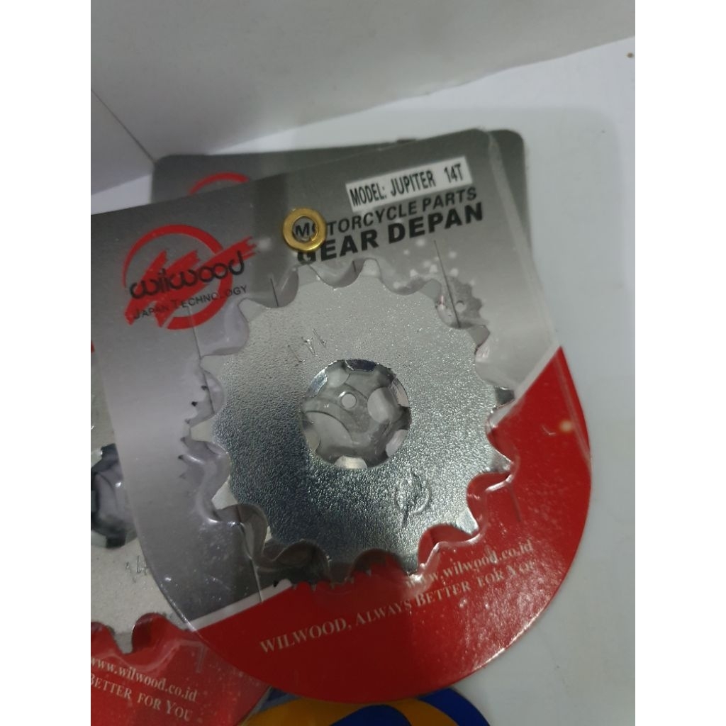 Gear Depan Jupiter Merk Wilwood