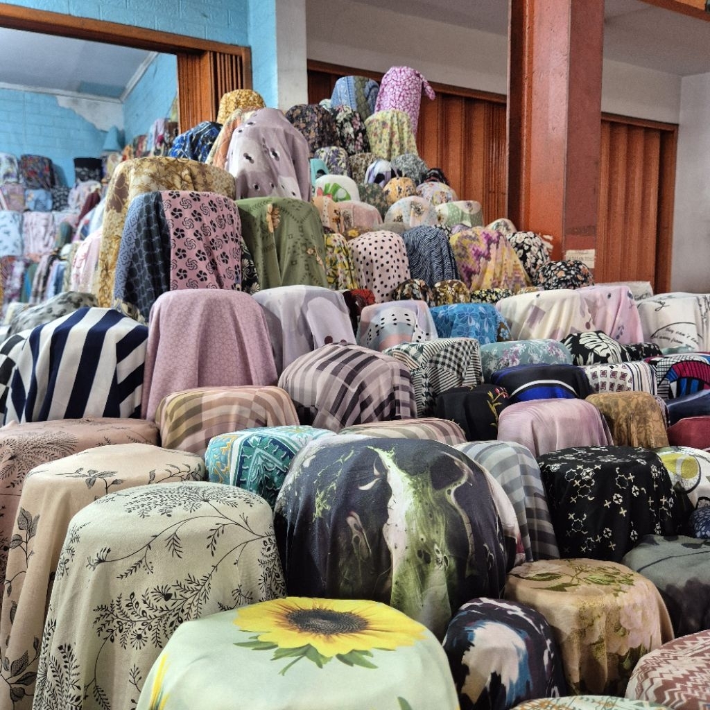 Kain Arabian Crepe Premium Motif - Kain Arabian Crepe - Harga Tertera 0,5 Meter