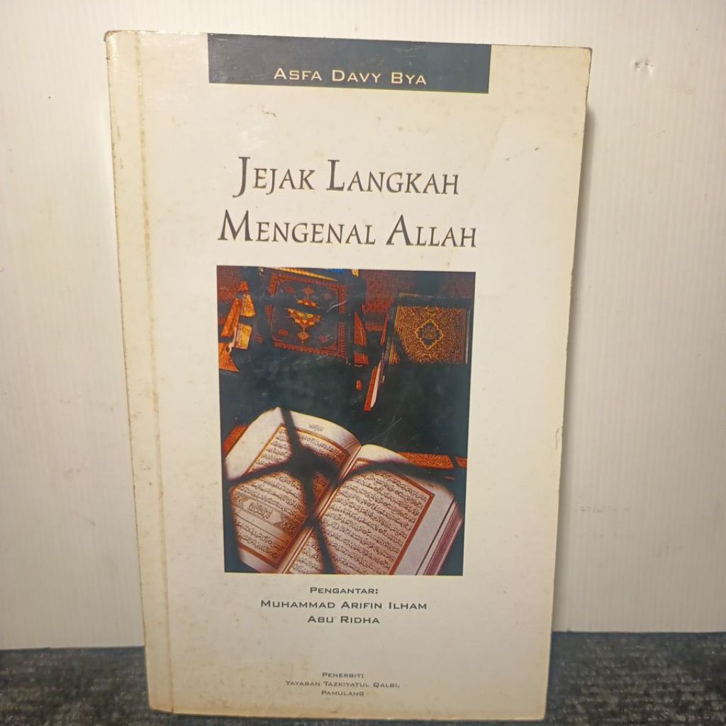 jejak langkah mengenal Allah - preloved buku ori)