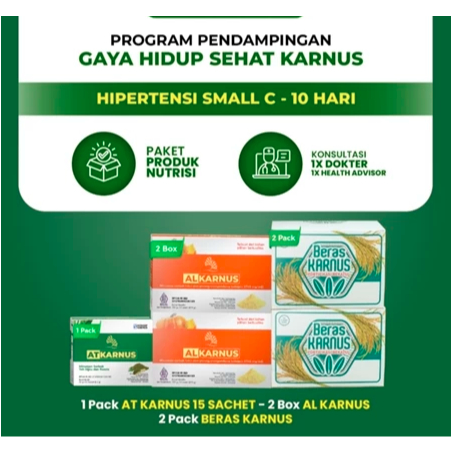 Karnus | Program Pendampingan Hipertensi Konsep Karnus - Small C (10 Hari)