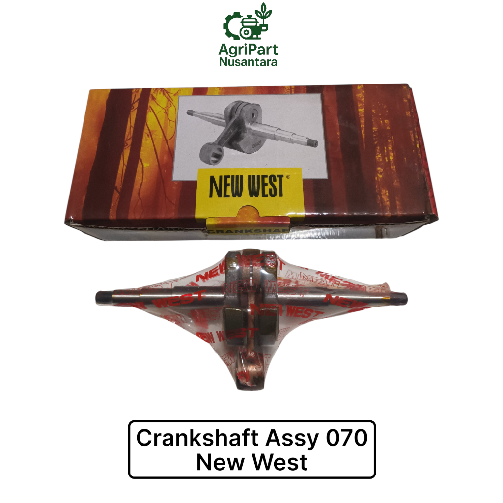 Crankshaft Assy 070 New West / Kruk As Mesin Chainsaw Senso Besar Sinso 070, Kruk As New West 070 - 