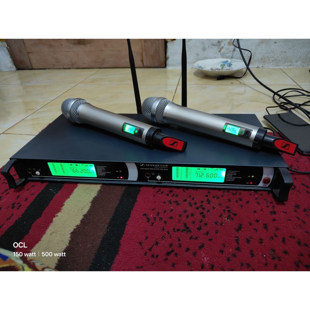mic wireless senheisher em 3032