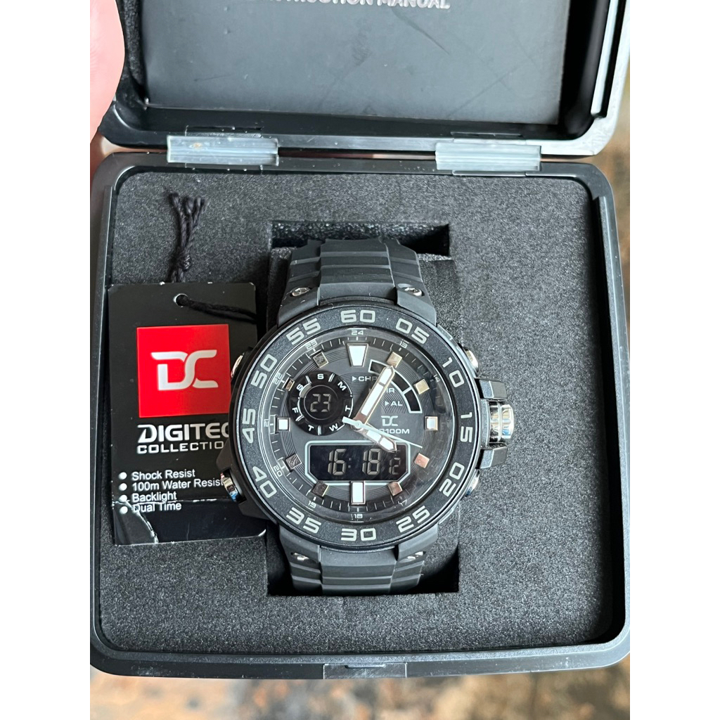 JAM TANGAN PRIA DIGITEC 5015M / DA 5015M / DC 5015M / DG 5015 ORIGINAL